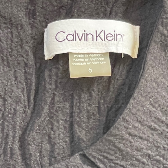 Calvin Klein One Piece Jumpsuit with Belt Size 6 - Picture 8 of 15